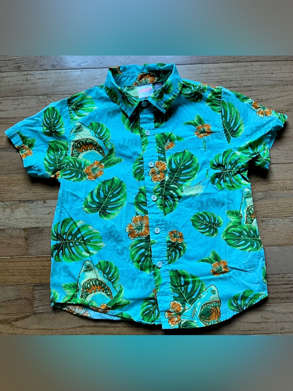 Kid’s JAWS Hawaiian Shirt